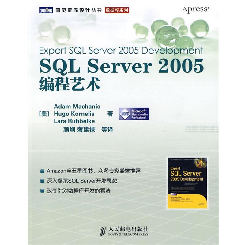 【正版书】 SQL Server 2005编程艺术 (美)麦查里克,(美)科纳利斯,(美)鲁贝尔克　著,颜烔　等译 人民邮电出版社图片