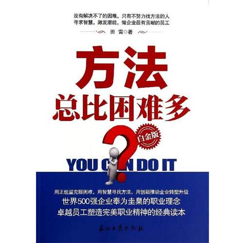 【正版书】 方法总比困难多 田雷 著 石油工业出版社
