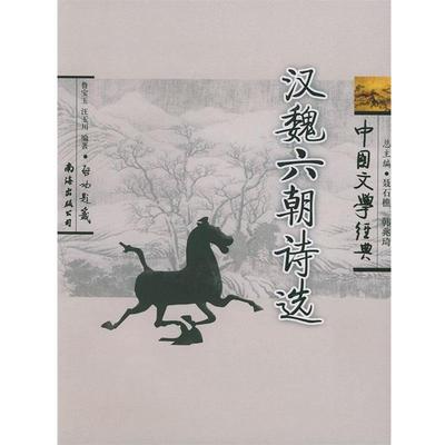 【正版书】 中国文学经典:汉魏六朝诗选 鲁宝玉,汪玉川 著,韩兆琦,聂石樵 编 南海出版公司出版社