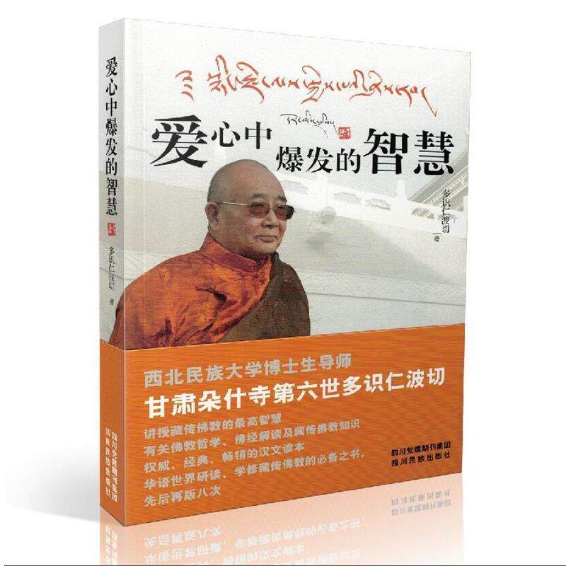 【正版】爱心中爆发的智慧 多识仁波切