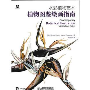 正版 Rosie 水彩植物艺术 英 植物图鉴绘画指南