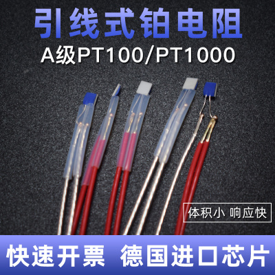 SMPW铂电阻PT100/PT1000A级热电阻温度传感器测温芯片温度探头