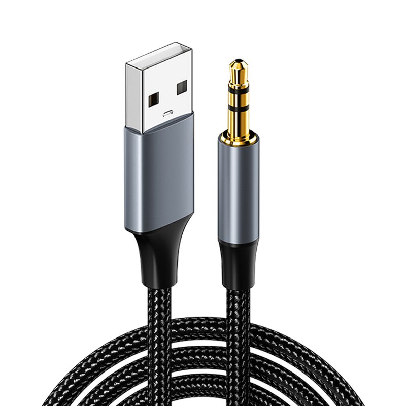USB转3.5mm外置声卡转接线