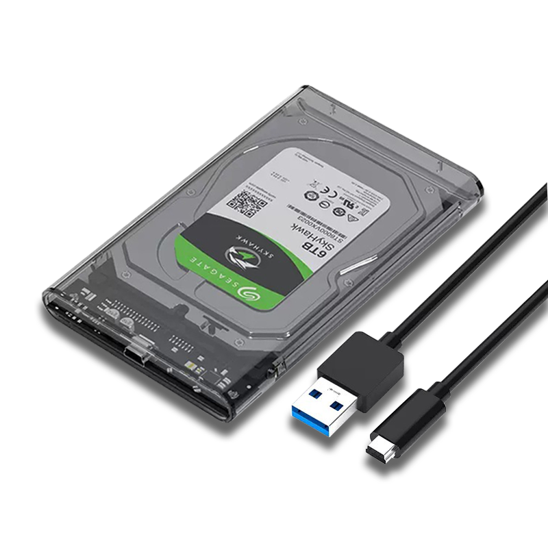 USB3.0透明移动硬盘盒