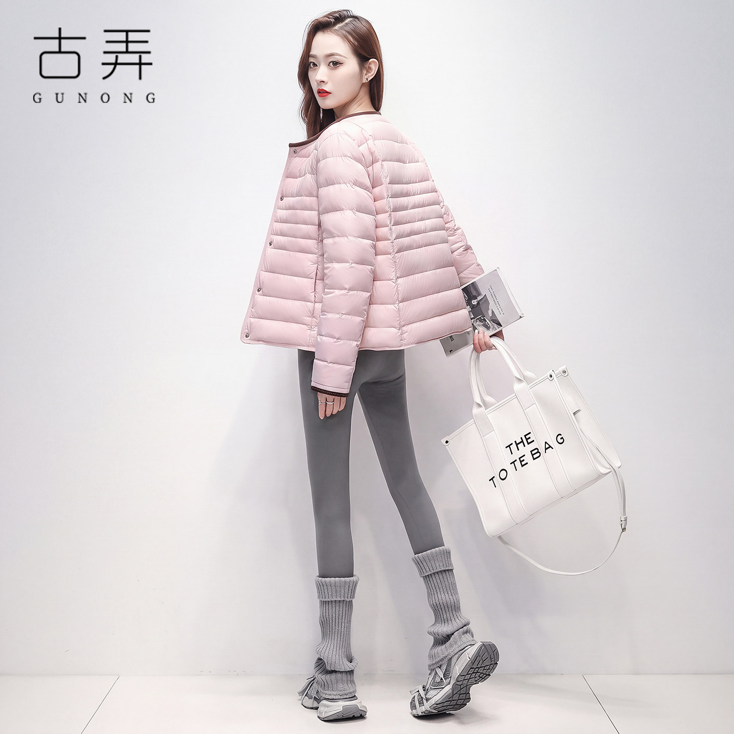 轻薄排骨羽绒服女冬短款小个子2026新款内搭外穿羽绒内胆薄款外套