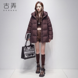 高级感泡芙羽绒服女中长款2026冬季新款韩系宽松轻便保暖羽绒外套