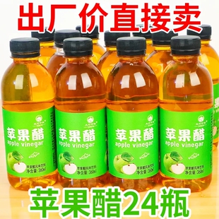 果汁原浆果味网红饮品整箱装 24小瓶夏季 苹果醋饮料360ml