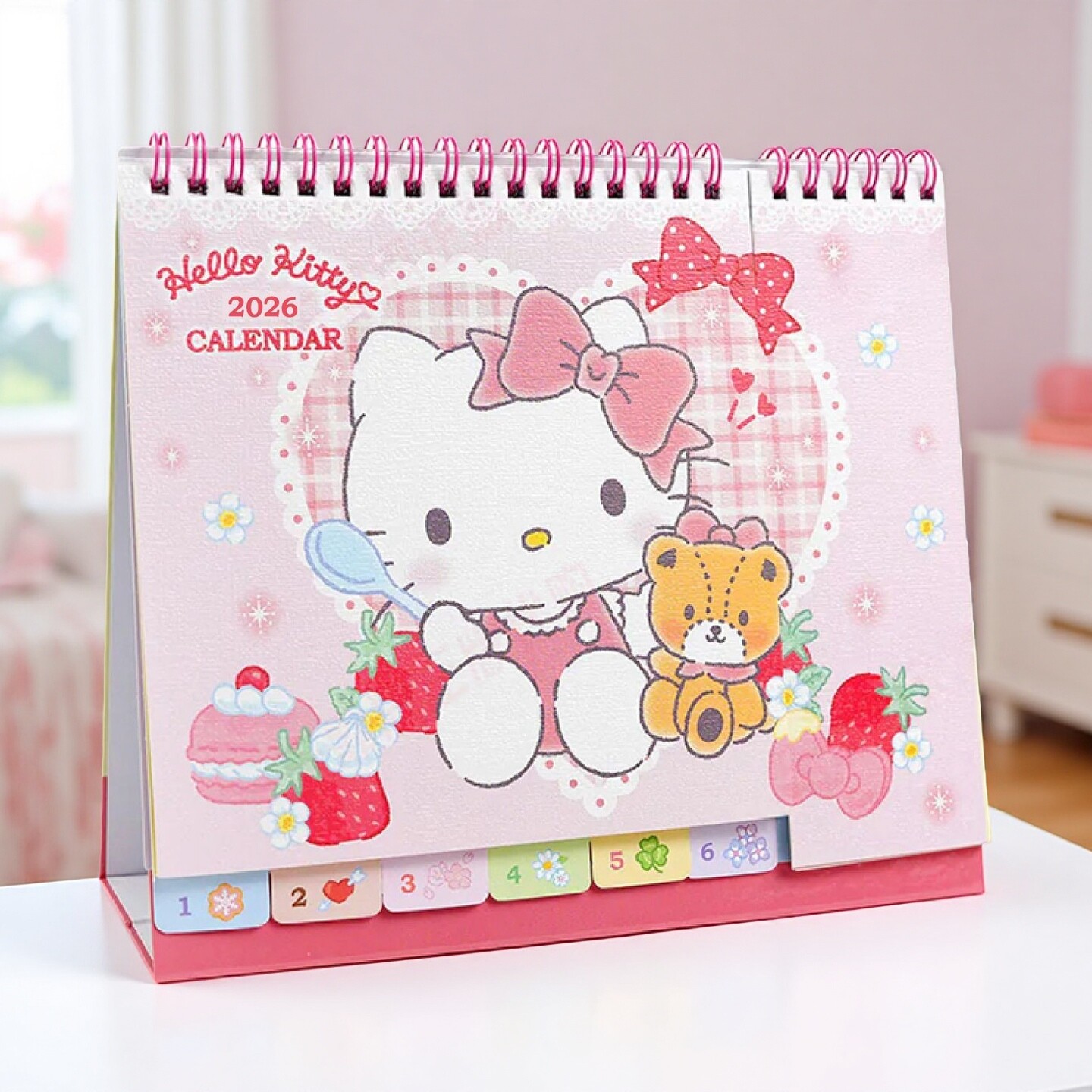 kitty猫2026香港假期台历