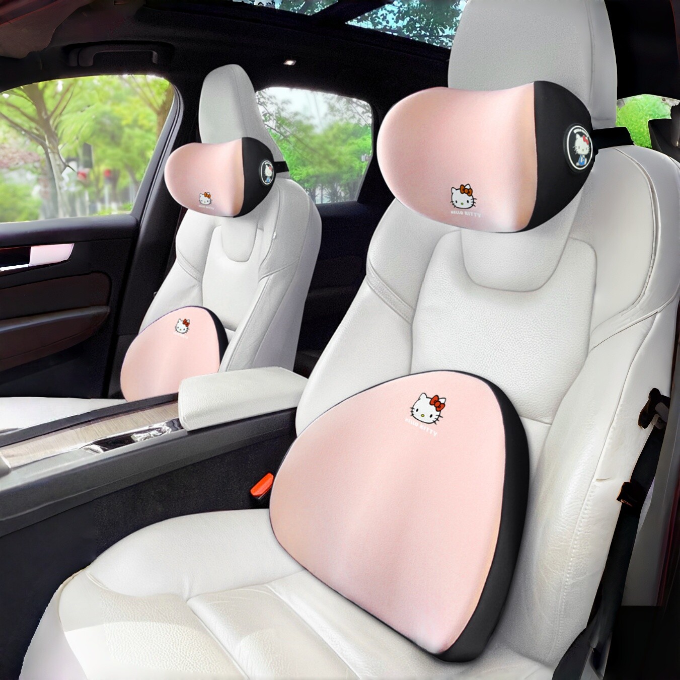 Kitty猫车载汽车头枕护颈枕