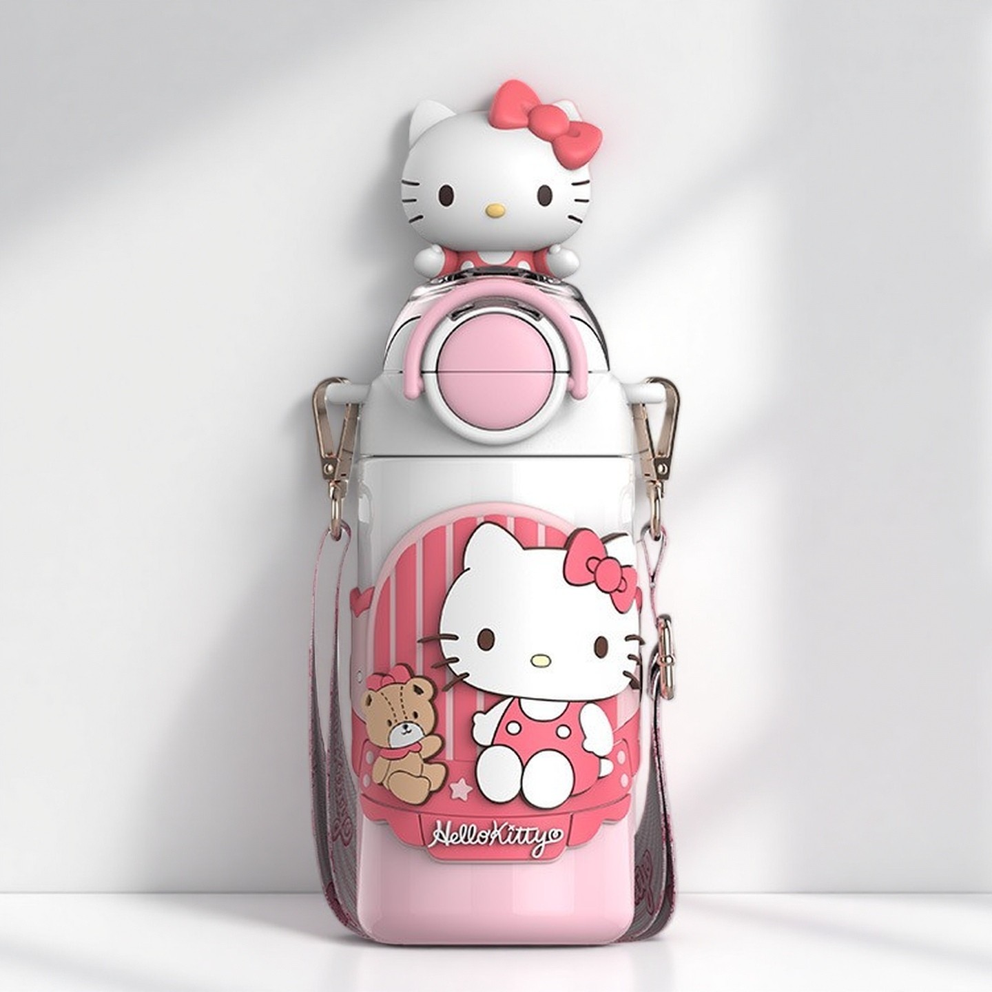 kitty猫316不锈钢保温杯高颜值儿童水杯上学专用女孩吸管杯子可爱,餐饮具,保冷/保温杯,淘宝优惠券,粉丝福利购,淘宝优惠卷