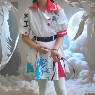 蛋仔派对丧心护士追铺者海瑟二次元动漫COSPLAY漫服游戏COS服套装