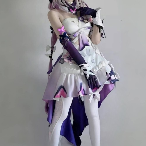 崩坏星穹遐蝶角色扮演服裙子套装