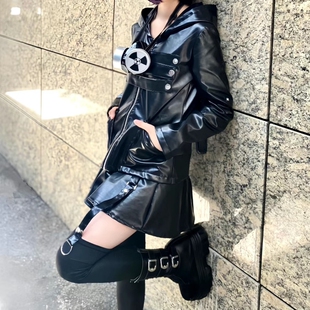 东京喰种食尸鬼雾岛薰香COSPLAY制服外套皮衣战斗服COS漫服女套装