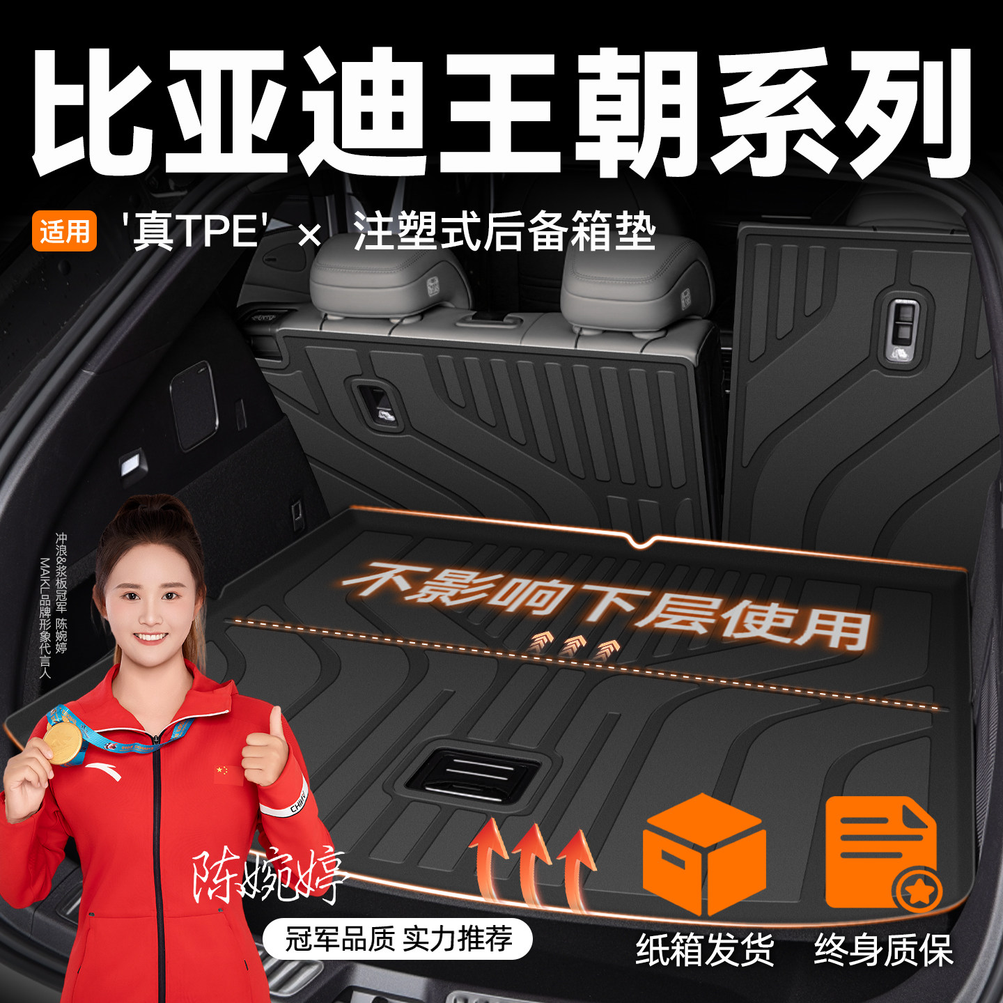 【每年换新】王朝专用后备箱垫