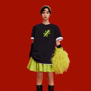 ANGEL 饰T恤 CHEN小动物装