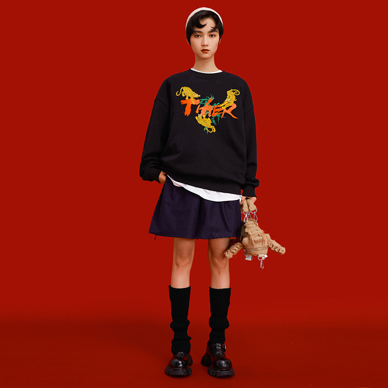 ANGELCHEN原创长袖卫衣宽松