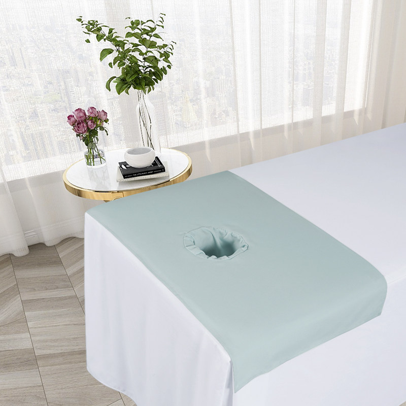 自在之橙灯芯棉洞巾 美容院趴巾孔巾 美容床单保护巾 白色 开洞,床上用品,床单,淘宝优惠券,粉丝福利购,淘宝优惠卷