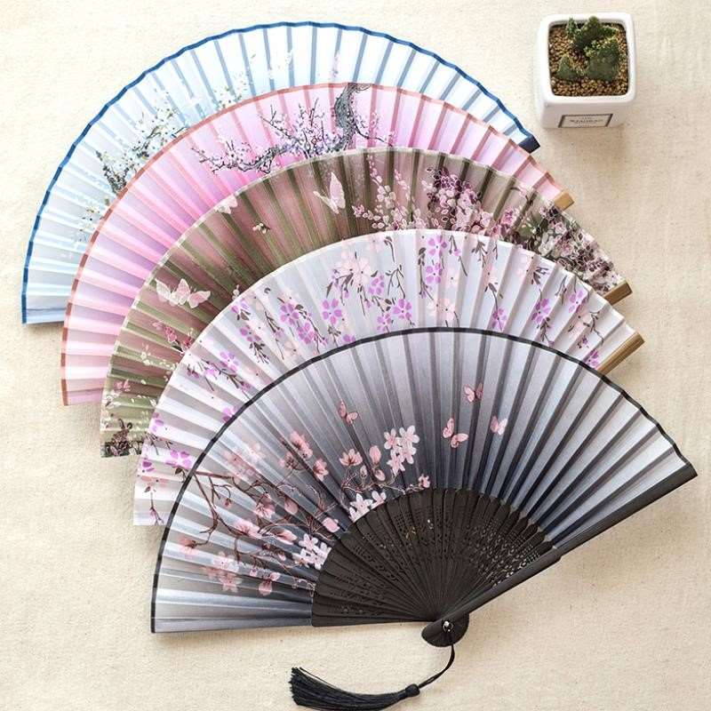 汉服扇子古风超仙m古装扇子折扇汉服配饰扇扇和风夏季日用素面折