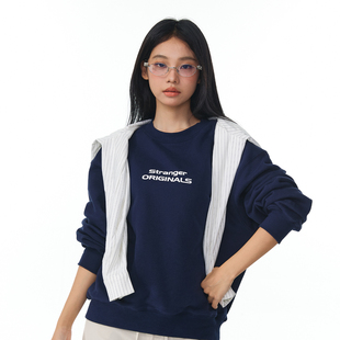 11E “选手”380g毛圈精梳棉秋冬印花圆领男女同款长袖卫衣上衣