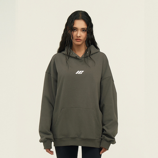 情侣上衣 连帽卫衣男女秋季 11E 扣子基础美式