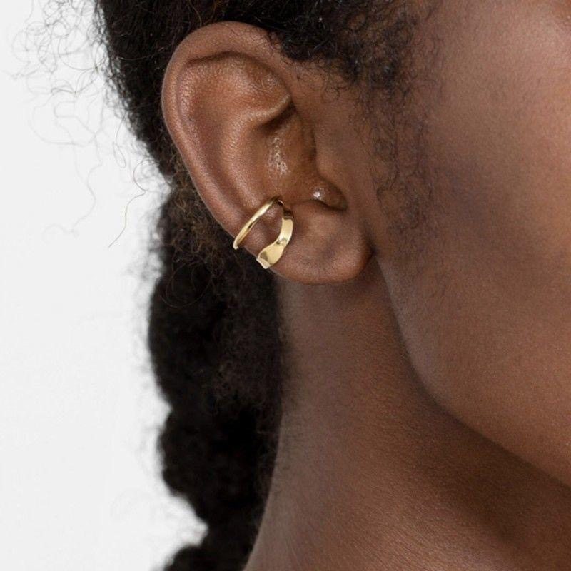 新款 高级感不规则耳夹 无耳洞耳骨夹子情侣