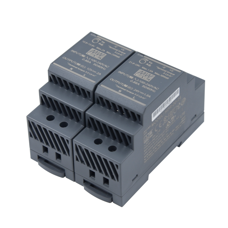 明纬HDR-30W电源5V12V15V24V48V