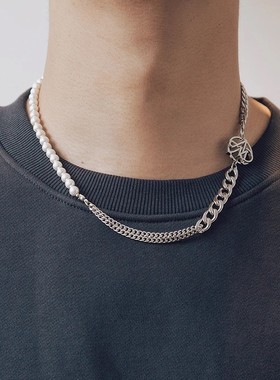 theMADHATcher「SNAKE KNOT 蛇结」小众设计感贝珠拼接锁骨链
