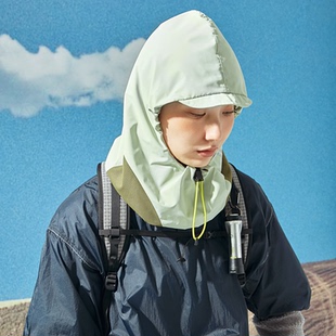 theMADHATcher「 山野之旅」户外机能秋冬加绒保暖挡风帽兜帽子