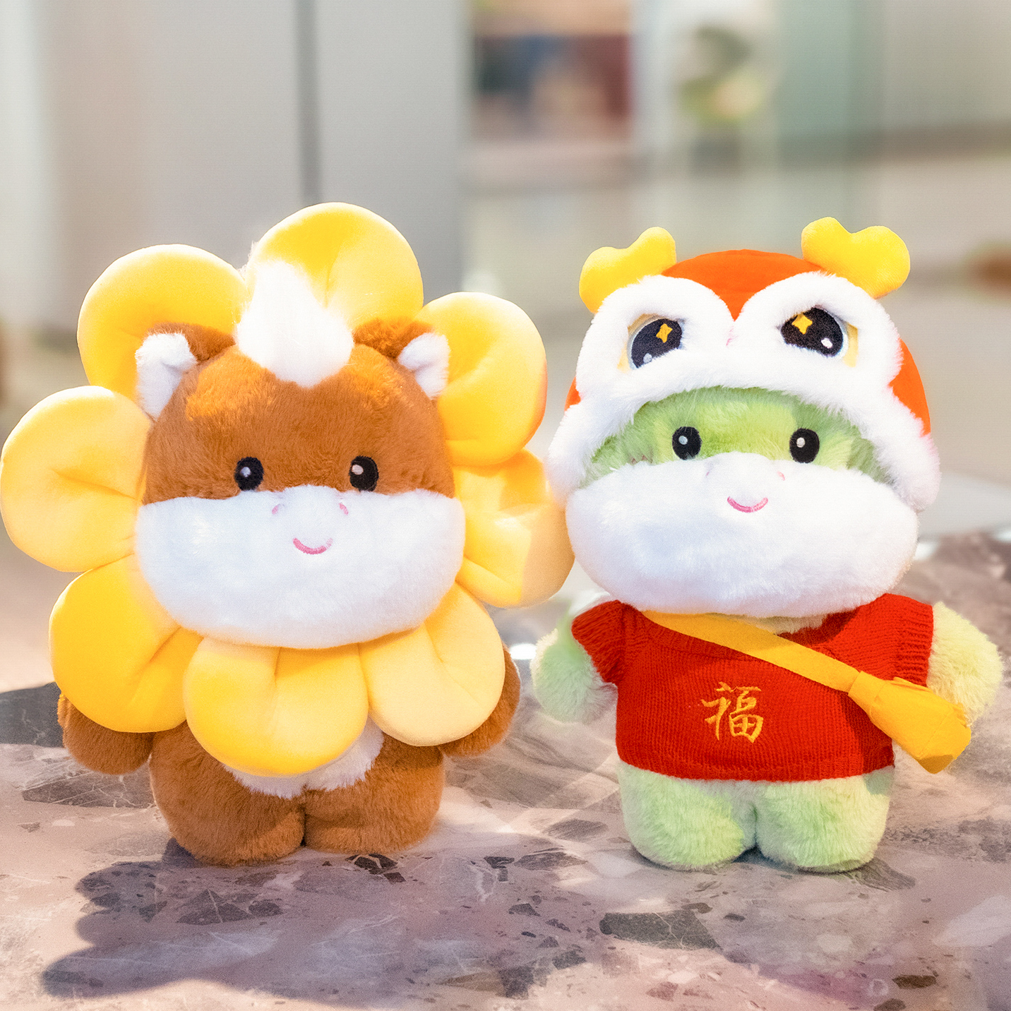 卡通马吉祥物新年礼物定制LOGO