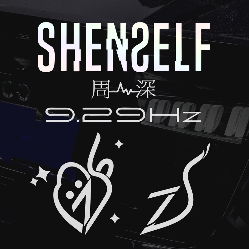 电动行李箱汽车贴周深生米反深代词演唱会签名粉丝应援汽车贴纸