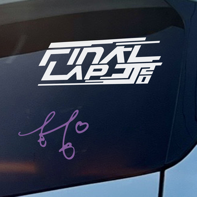 林俊杰签名FINALLAPJJ20贴纸