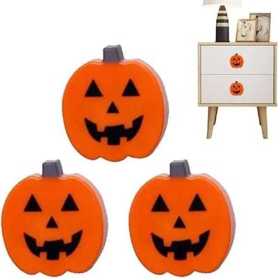 for Dresser Drawers Pumpkin Door Knobs Reusable Easy to