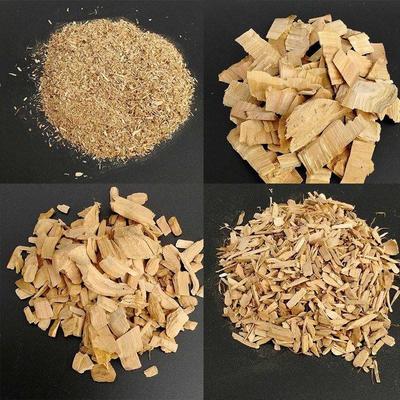 1000g BBQ Smoker Wood Chips Apple Pear Cherry Hickory Nature