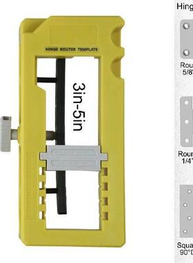 Door Hinge Jig Door Hinge-Mortiser Hinge Installation Kit