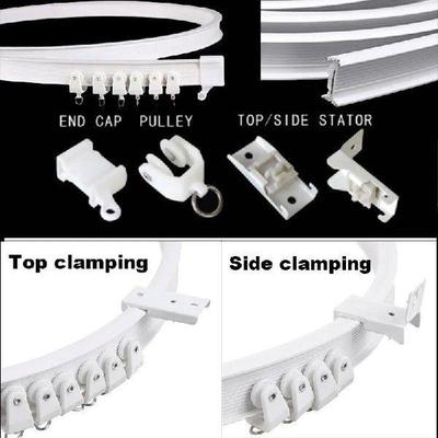 1/3/4/5/6M Flexible Ceiling Mounted Curtain Track Rail