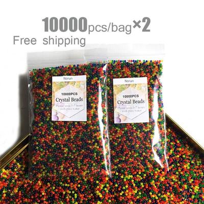 20000pcs/bag Crystal Soil Hydrogel Gel Polymer Water Beads