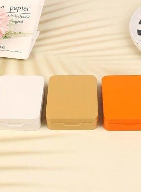 1pc Tinplate Storage Boxes Metal Rectangular Empty Mini Box