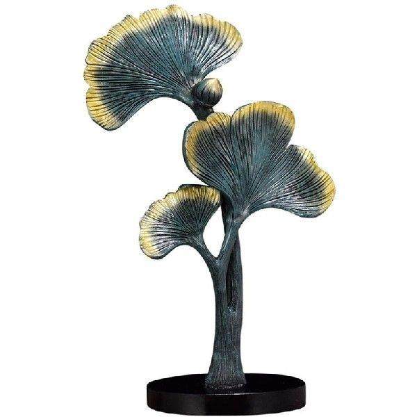 Nordic Ginkgo Biloba Ornament Leaf Sculpture Home Decor