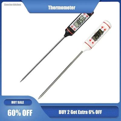 Electronic Thermometer for BBQ Barbecue Cooking Baking Meas