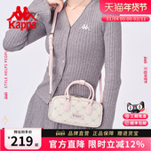 Kappa卡帕 手提波士顿包 斜挎单肩包女百搭休闲方包时尚 新款 正品
