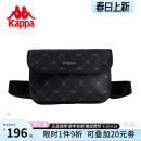 新款 Kappa 正品 潮流胸包中性老花单肩斜挎邮差包女时尚 卡帕 腰包