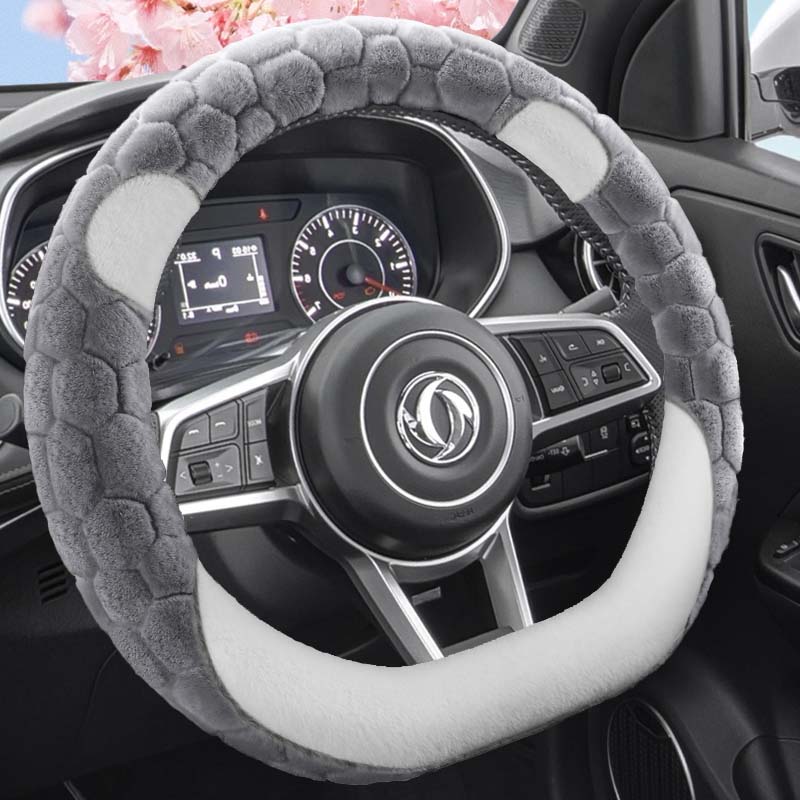 东风风光500/580PRO/S560/IX7/ix5专用毛绒 汽车方向盘套冬季保暖