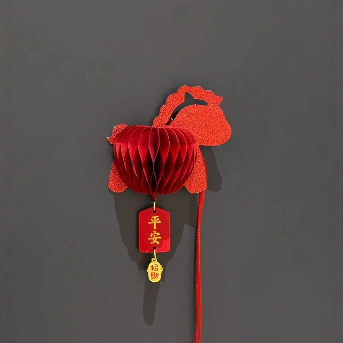 马年冰箱贴新年磁贴2026新款磁吸装饰过年场景布置个性创意小物件