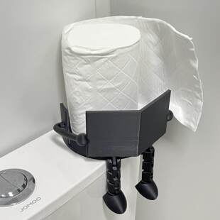 厕所纸巾盒卷筒卫生纸架化妆室卫生纸盒收纳盒3d打印摆件收纳层架
