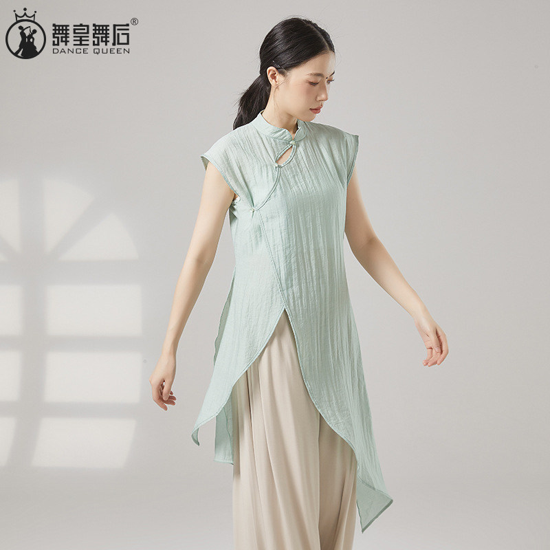 古典舞服女飘逸舞蹈服古风旗袍