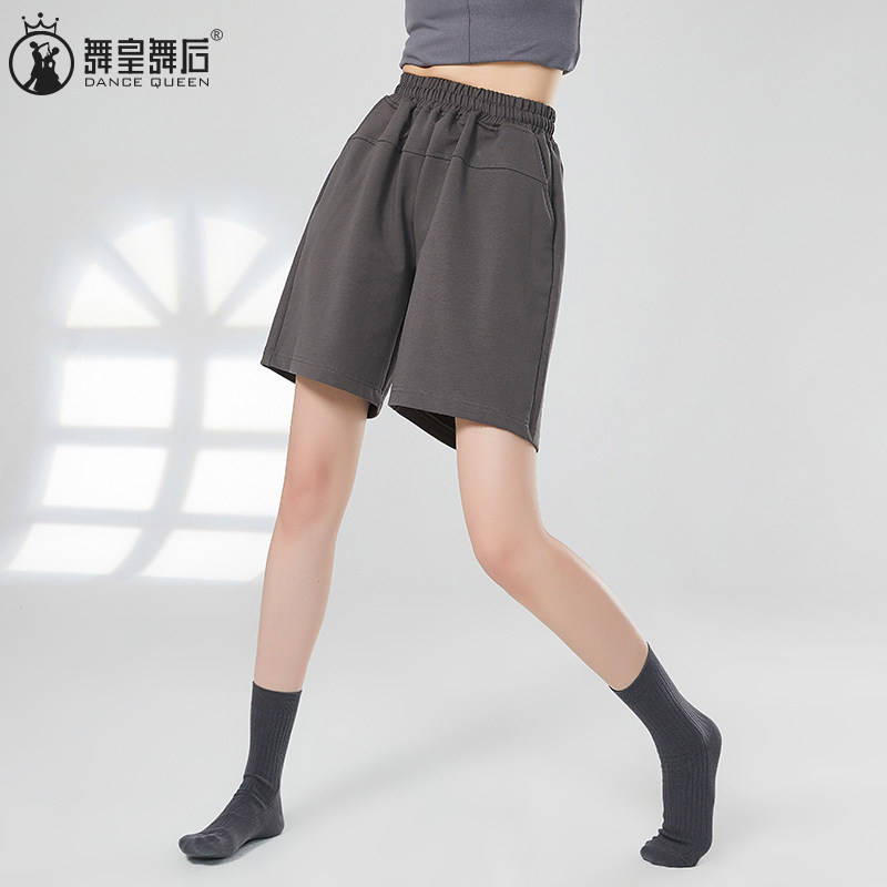 舞蹈短裤宽松大码男女五分阔腿裤