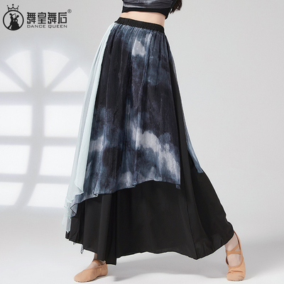 古典舞飘逸阔腿裤女裙裤练功服