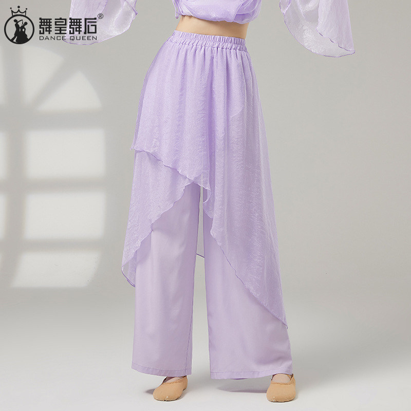 练功服舞蹈裤女宽松演出服古典舞
