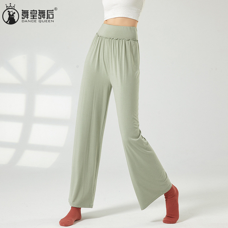秋冬新款舞蹈裤子阔腿裤现代舞裤垂感中国舞民族服装古典舞练功服,运动/瑜伽/健身/球迷用品,现代舞服装,淘宝优惠券,粉丝福利购,淘宝优惠卷