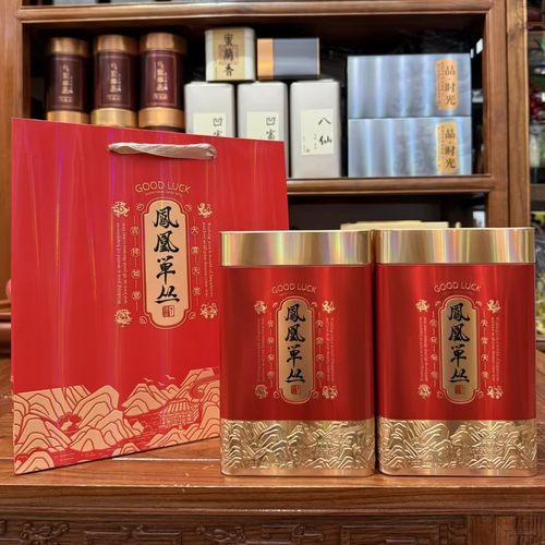 潮州凤凰单丛高山乌龙茶鸭屎香凤凰单枞茶叶乌岽单纵茶大乌叶单从